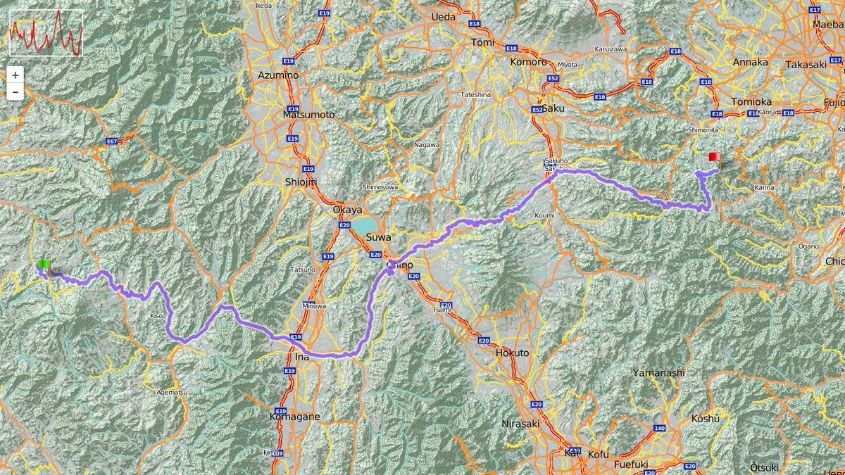 My draft for the <a href="/JapaneseOdyssey/">The Japanese Odyssey</a> 2019 ( CP14 ) - 241 km - cycling.forkel.me/tjo2019-route-… #cycling #cyclinglife #bicyclelife #strava #stravacycling #ultraendurance #ultradistance #ultradistancecycling #longdistance #japaneseodyssey19 #tjo2019 #japan
