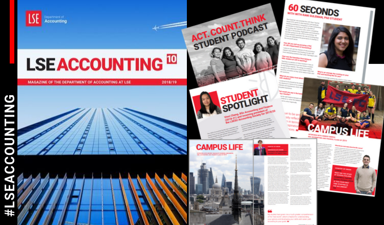 LSE_Accounting's tweet photo. Read interviews from current &amp; recently graduated students in the latest LSE Accounting Magazine, Issue 10. #partoflse #LSEAccounting #LSEalumni #Studyatlse https://t.co/0ZnZYFVsTe https://t.co/fS8HsDBG7Q