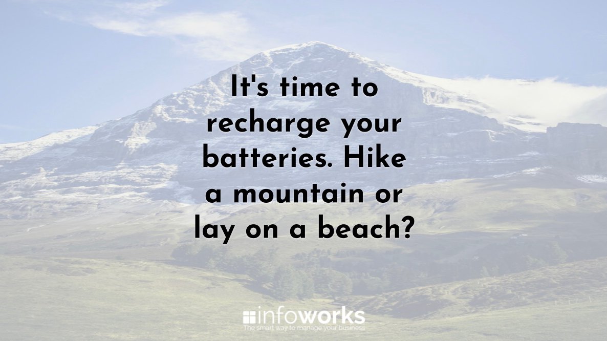 Infoworksonline's tweet image. 🌴🌞🐠 #infoworks