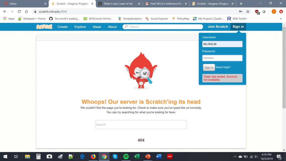 AshleyConte3's tweet photo. @long2ad I had the same thing happen to me. Here's what I see when I go to the link and try to sign in.... https://t.co/thCOzKiDp1
