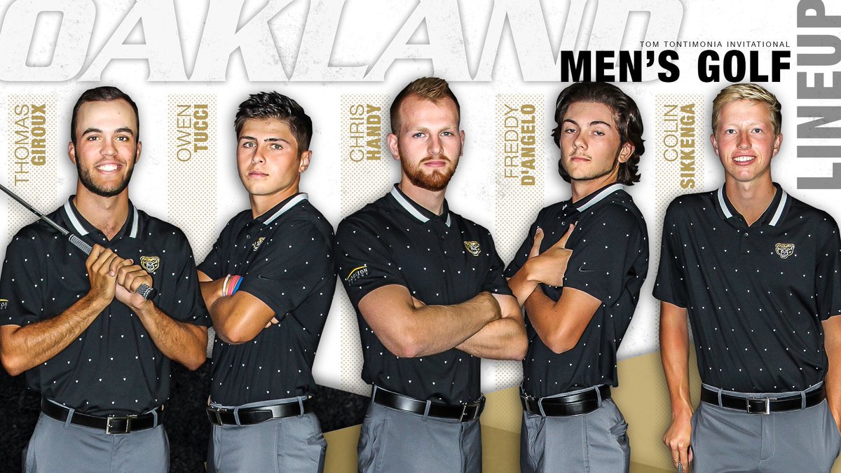 GoldenGrizzlies's tweet photo. Competitors for #OaklandMGOLF at the Tom Tontimonia Invitational ⛳️

#WEARtheBEAR https://t.co/JfSIS919qS