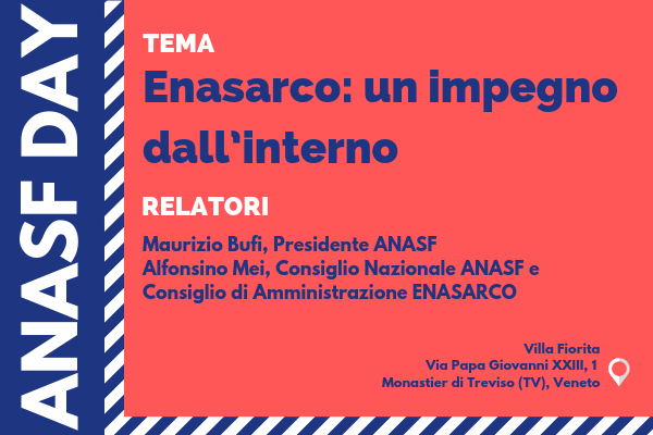 anasfCF's tweet photo. Si parlerà di #Enasarco all'Anasf day del 17 ottobre in Veneto. All'incontro certificato @EfpaItalia interverrà il Presidente dell'Associazione @maurizio_bufi Non mancare https://t.co/6eiJZTHsv3 https://t.co/MHfJqFBCnT