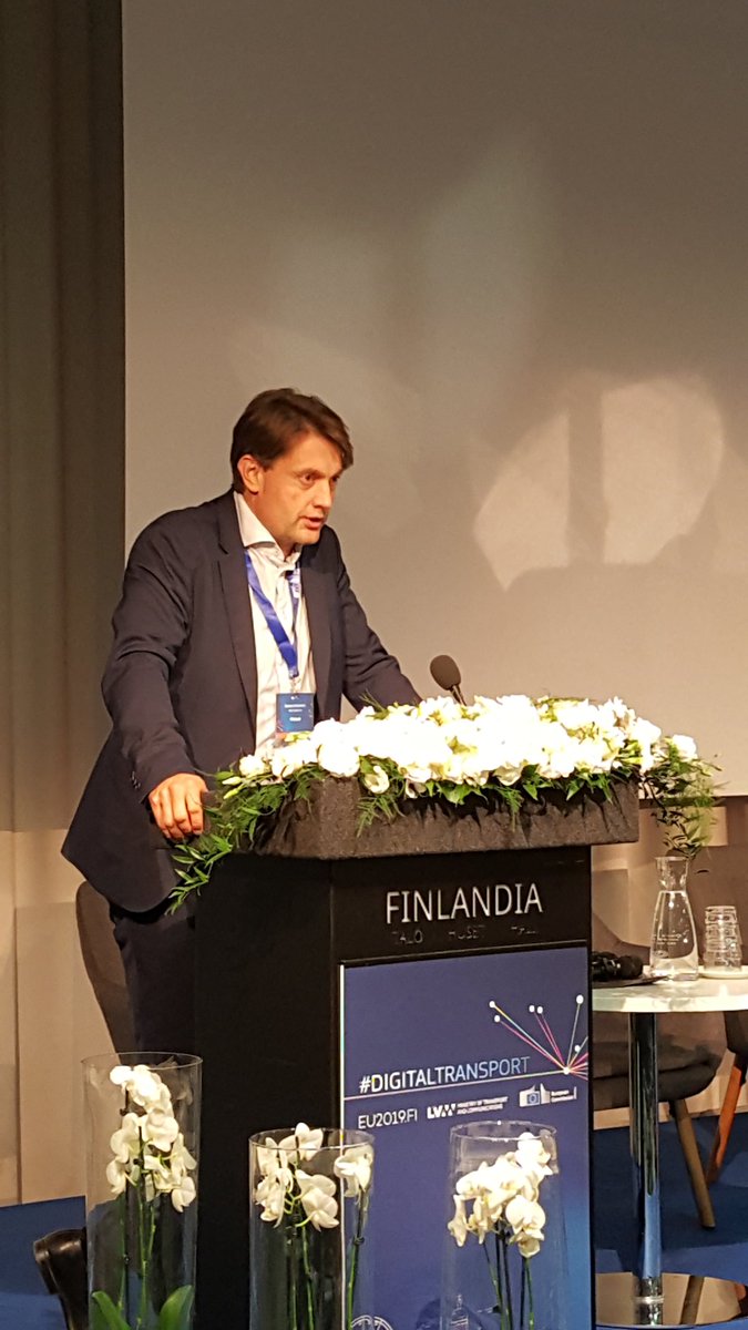 ivandoorne's tweet image. &quot;EU has all the ingredients for a successful MaaS&quot; says @sampohietanen #DigitalTransport days 2019