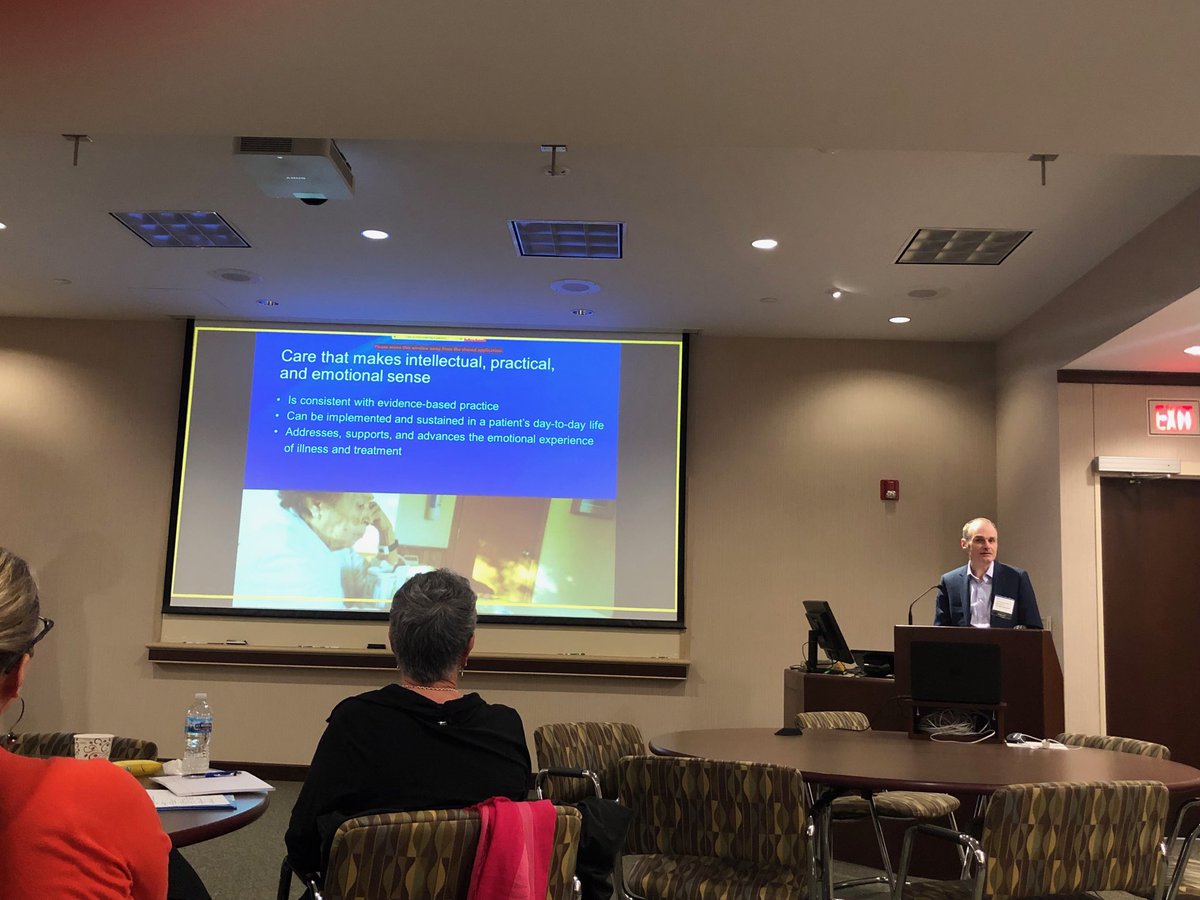 FrancesMair's tweet image. Need to provide #healthcare that is ‘fit for purpose’ and makes sense to the person with #chronicillness - Ian Hargraves ⁦@KerUnit⁩ #carethatfits