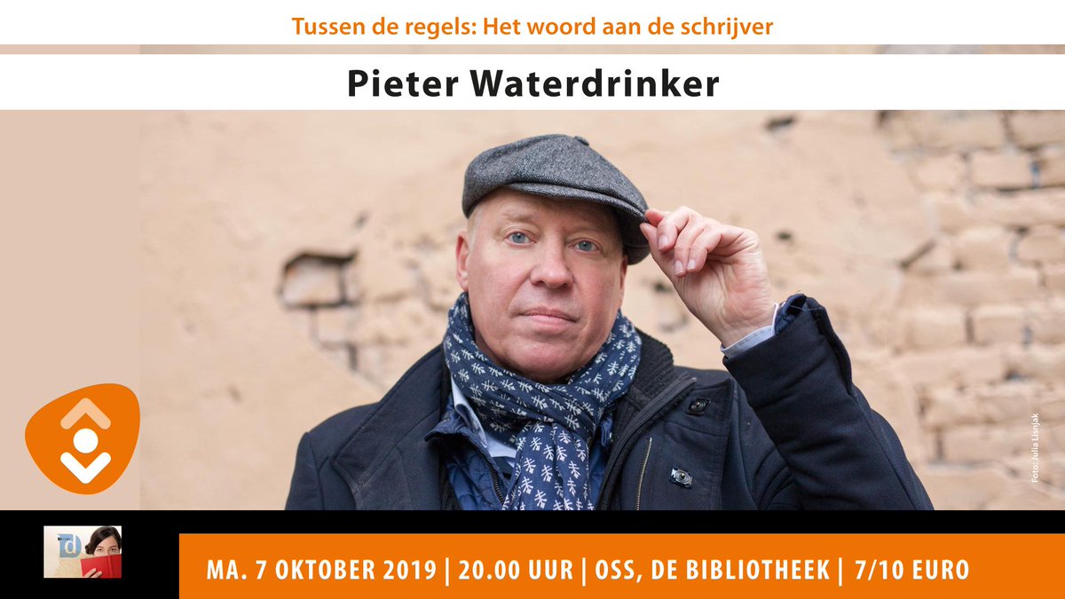 <a href="/WaterdrinkerP/">Pieter Waterdrinker</a> is in het land en spreekt vanavond in @BibliotheekOss 
Bekend van Tsjaikovskistraat 40. 
Hij was Zomergast in 2018. bit.ly/2Mjnj5Z 
<a href="/biebuden/">Bibliotheek Uden</a> @BiebVeghel <a href="/Iedereenuitoss/">Iedereen uit Oss</a> <a href="/DatisOss/">Dat is Oss</a> <a href="/biebzeeland/">Bibliotheek Zeeland</a> <a href="/BiebSchaijk/">Bibliotheek Schaijk</a>