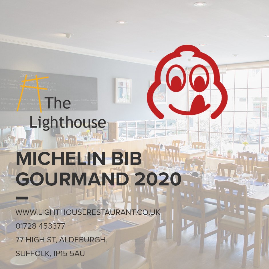It's with great elation to announce that we've retained our Michelin Bib Gourmand for 2020!

Thanks to all our hard-working team for their efforts.

#MichelinBibGourmand #AldeburghLighthouse #Suffolk #Restaurant