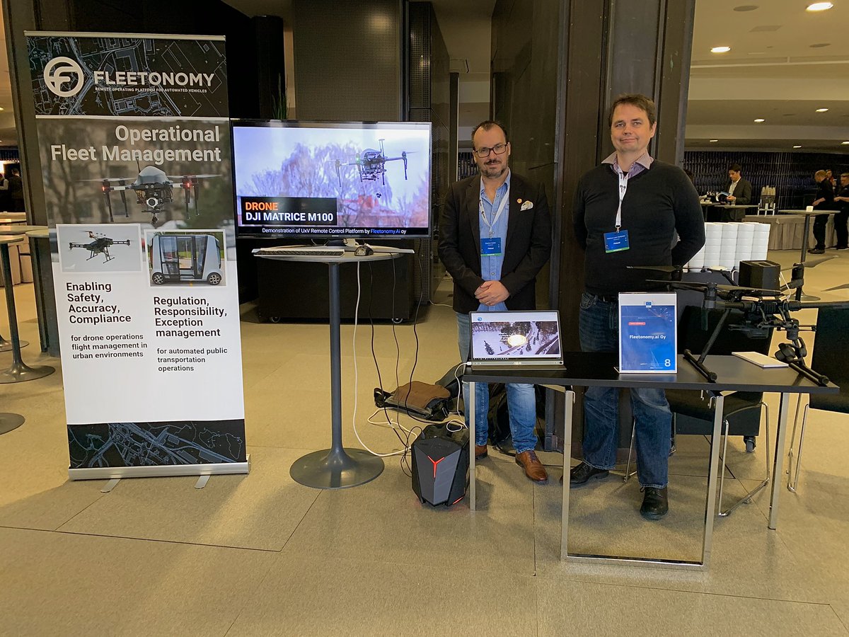 Markus and Stephen will be attending #digitaltransportdays at Finlandia-Talo, Helsinki. Stop by and say hi. #fleetonomy #Helsinki #autonomousdriving #drones