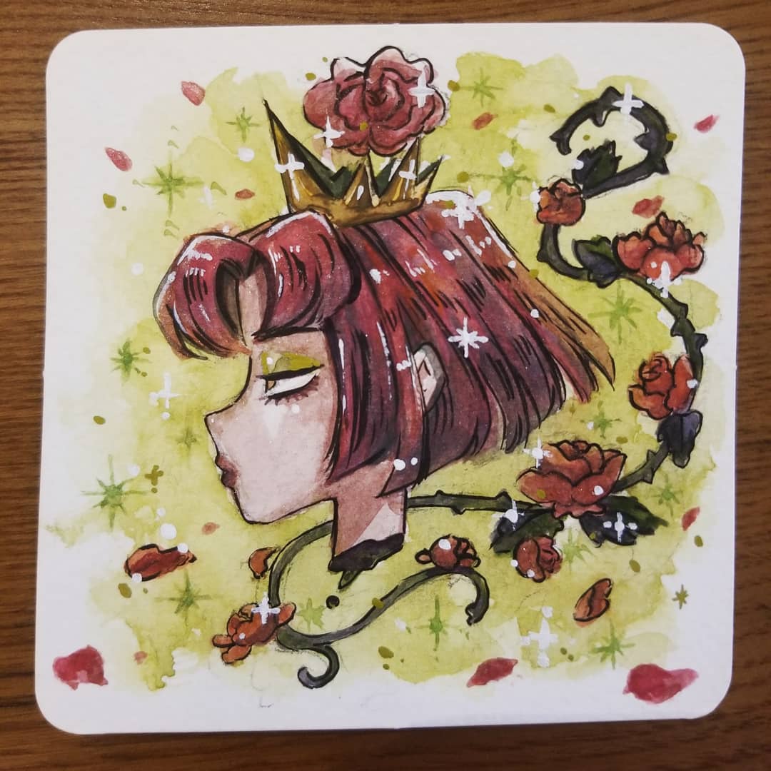 linh_tinh_art's tweet photo. An old watercolor painting I made last month. Can't resist adding the bling bling effect on 😆
#watercolor #traditionalart #girl #cute #danielsmith #primatek #pentelbrushpen #sakurakoi https://t.co/XpJ13vjeXQ
