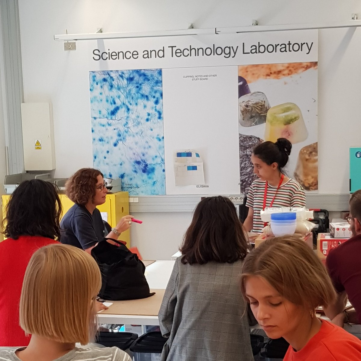 samgroots's tweet photo. First day at @ElisavaBCN for #MaDe workshop on food waste and material design #materialdesigners https://t.co/ItTb6Eon4p