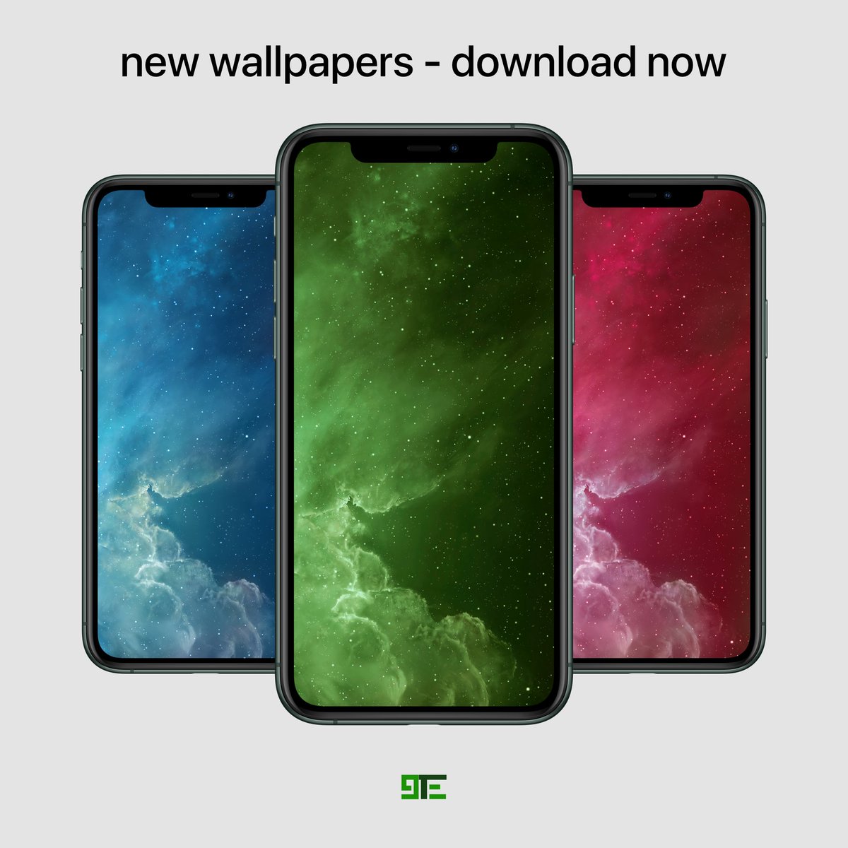 9techeleven Download These New Wallpapers For Your Iphone11 11 Pro Max All X Models Each Wallpaper Is Based On The Iphone 5 5s Wallpapers In Green Blue And Red Versions 1 Check