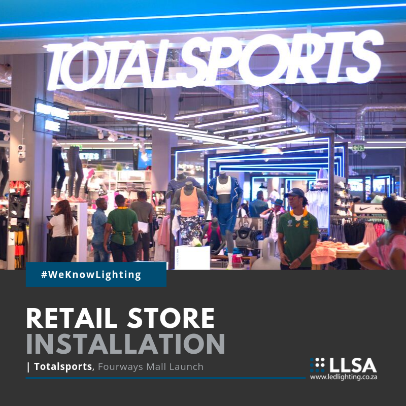 LEDLightingSA's tweet photo. Great to see our world-class luminaires shinning the spotlight at the Totalsports store launch event showcasing their biggest store ever.
.
.
.
#WeKnowLighting #RetailLighting #TotalSports @TotalsportsSA https://t.co/M5ZQrqmrvT
