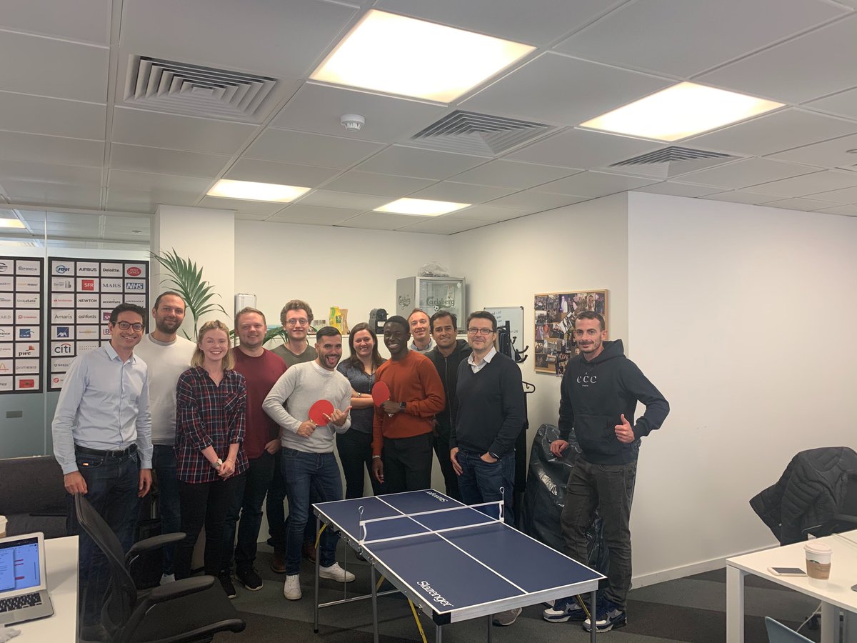 pathmotion's tweet photo. This week marks our last week of work at @TheOfficeGroup in Angel! Some good memories were made here, but we're moving up in the world on Friday. And we're gearing up for the big move—top of our moving checklist? Our famed ping-pong table, of course! https://t.co/41rgAllWN7