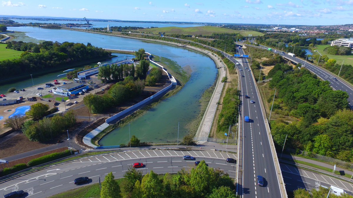 Portsmouth City Council على تويتر The Northern Section Of Coastal Defences At Tipner Lake Are Now Open The Path Links The Southern Section From The Mountbatten Centre To The Hilsea Roundabout Some