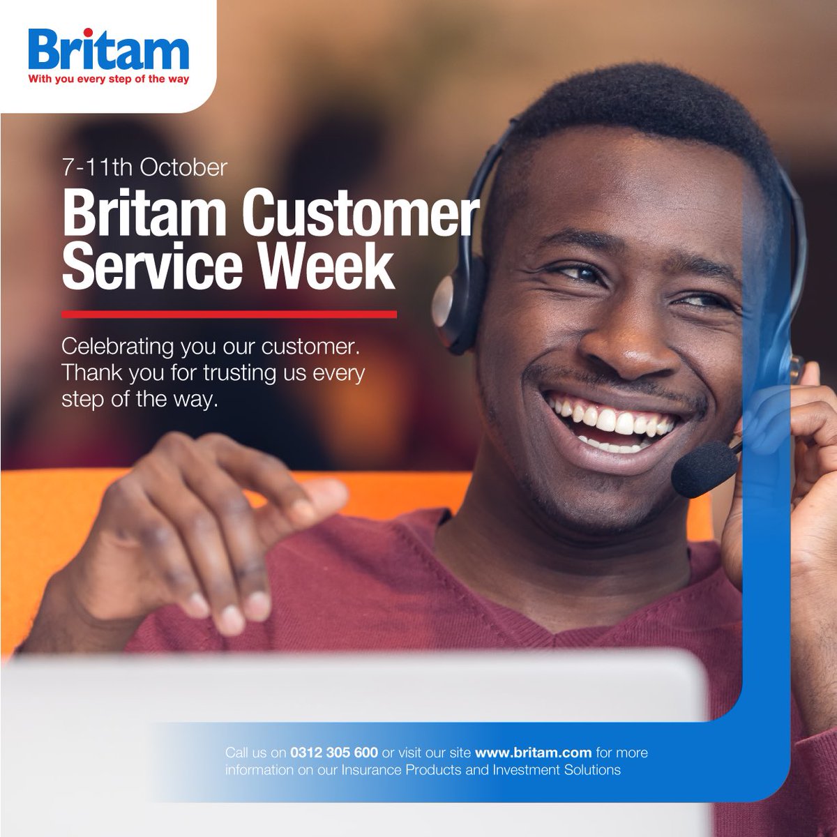 BritamUganda's tweet image. It’s all about the customers today as we celebrate #CustomerServiceWeek #BritamCSWeek2019 🎉 🎉🎉
