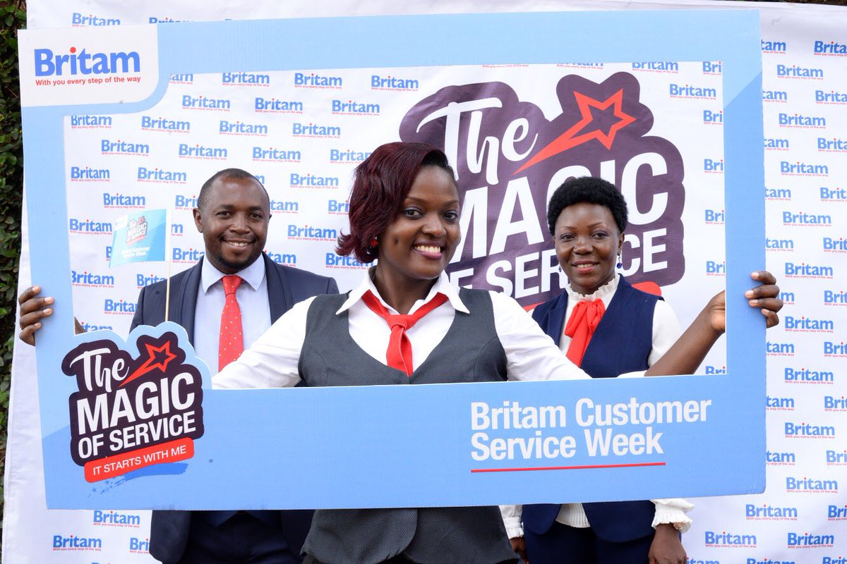 BritamUganda's tweet image. It’s all about the customers today as we celebrate #CustomerServiceWeek #BritamCSWeek2019 🎉 🎉🎉