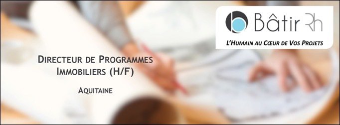 BATIR_RH's tweet photo. #emploi : @Batir_Rh recherche un #Directeur de #Programmes #Immobiliers (H/F) à #Bayonne (64)
#Recrutement #BTP #Construction #Promoteur #Promotion #Immobilière #PaysBasque #Aquitaine #PyrénéesAtlantiques
https://t.co/S0ppEjQ3es https://t.co/lhBX4SumUW