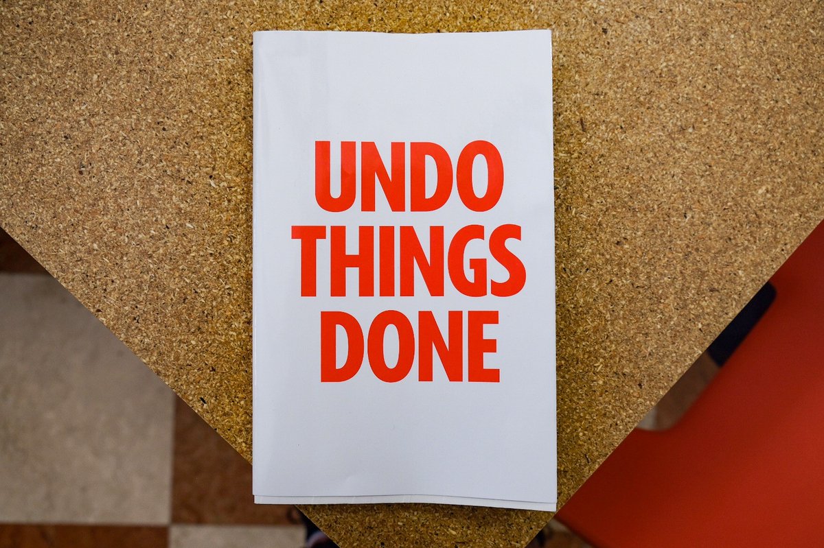 After November 2019, #undothingsdone <a href="/seanjedwards/">Sean Edwards</a> will tour back to the UK. First <a href="/TyPawb/">Tŷ Pawb</a>, Wrexham, in the spring of 2020, before moving on to <a href="/theBluecoat/">Bluecoat</a>, Liverpool in winter 2020. This activity is kindly supported by <a href="/artfund/">Art Fund</a> 👏 #walesinvenice2019 #biennalearte2019
