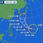 大型台風19号が日本列島を飲み込もうとしている件