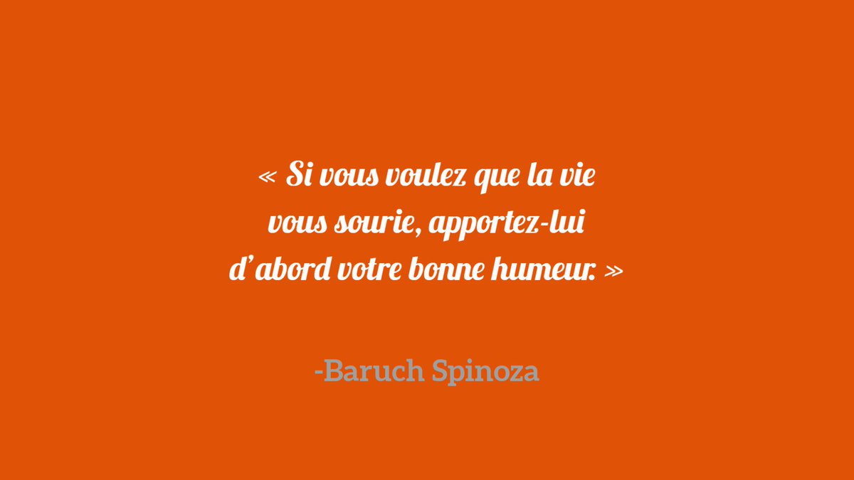 N'oubliez pas de sourire et d'apporter de la bonne humeur à votre équipe 😉