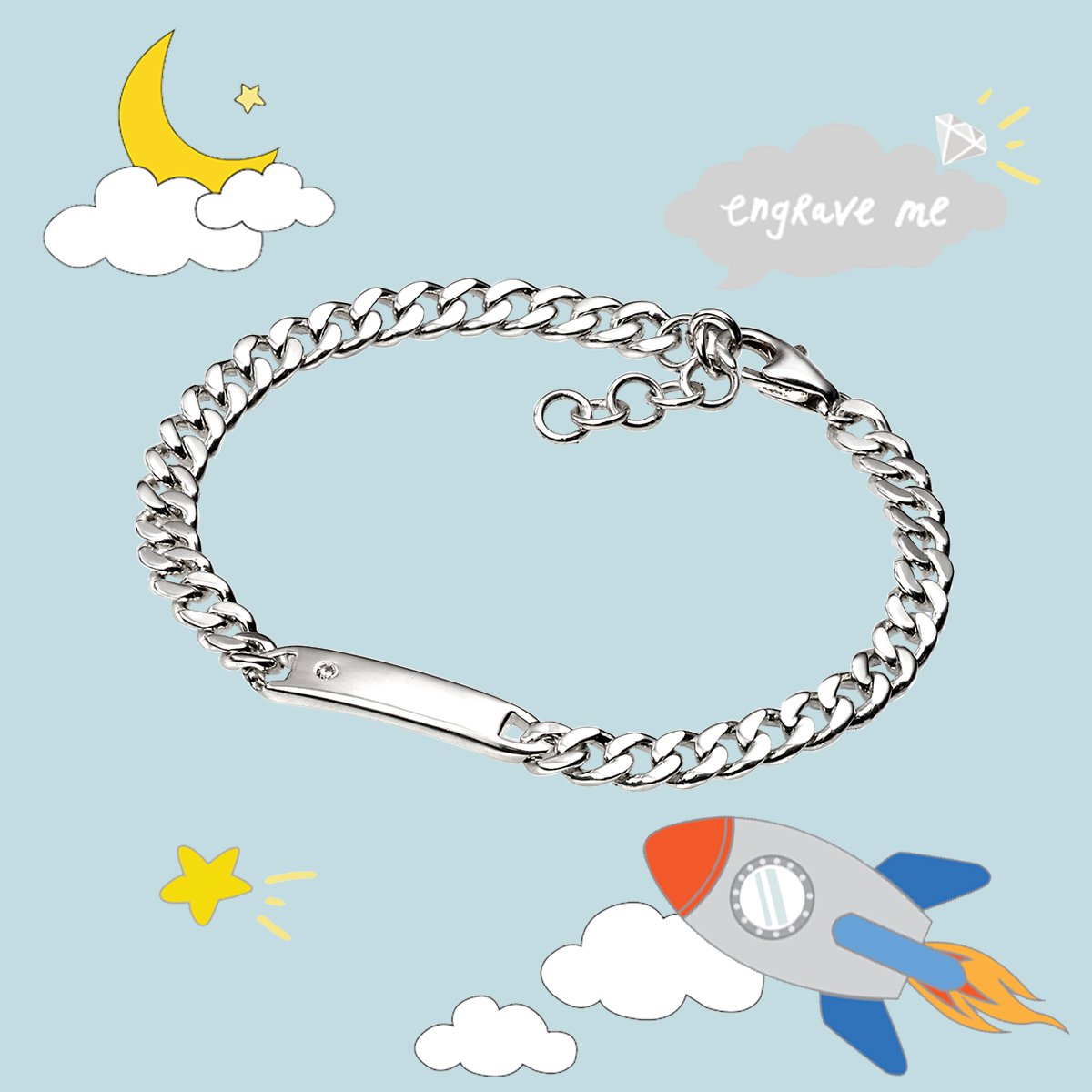d_for_diamond's tweet photo. Give an extra personal gift that can be treasured forever and add an engraving! 💕

#dfordiamond #keepsakes #gifting #engravable #engravablejewellery #engraveme #personalgifts #childrensfashion #girlsjewellery #boysjewellery #childrensjewellery #sterlingsilver #diamond https://t.co/YWc4gxXTos