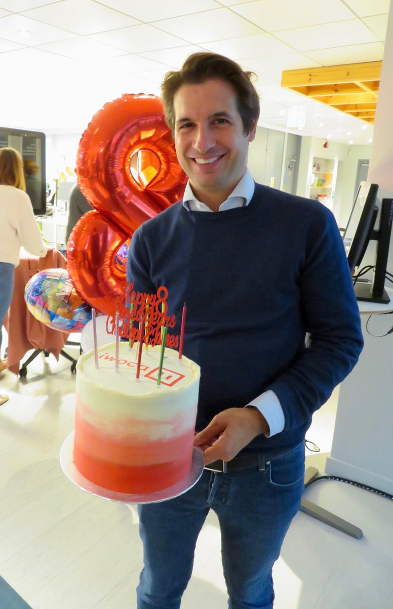 iwoca's tweet photo. We just celebrated our 8th birthday. 8 years of building better finance for small businesses! Happy Birthday to us 🎊 https://t.co/ZpQ7nrn1Jo