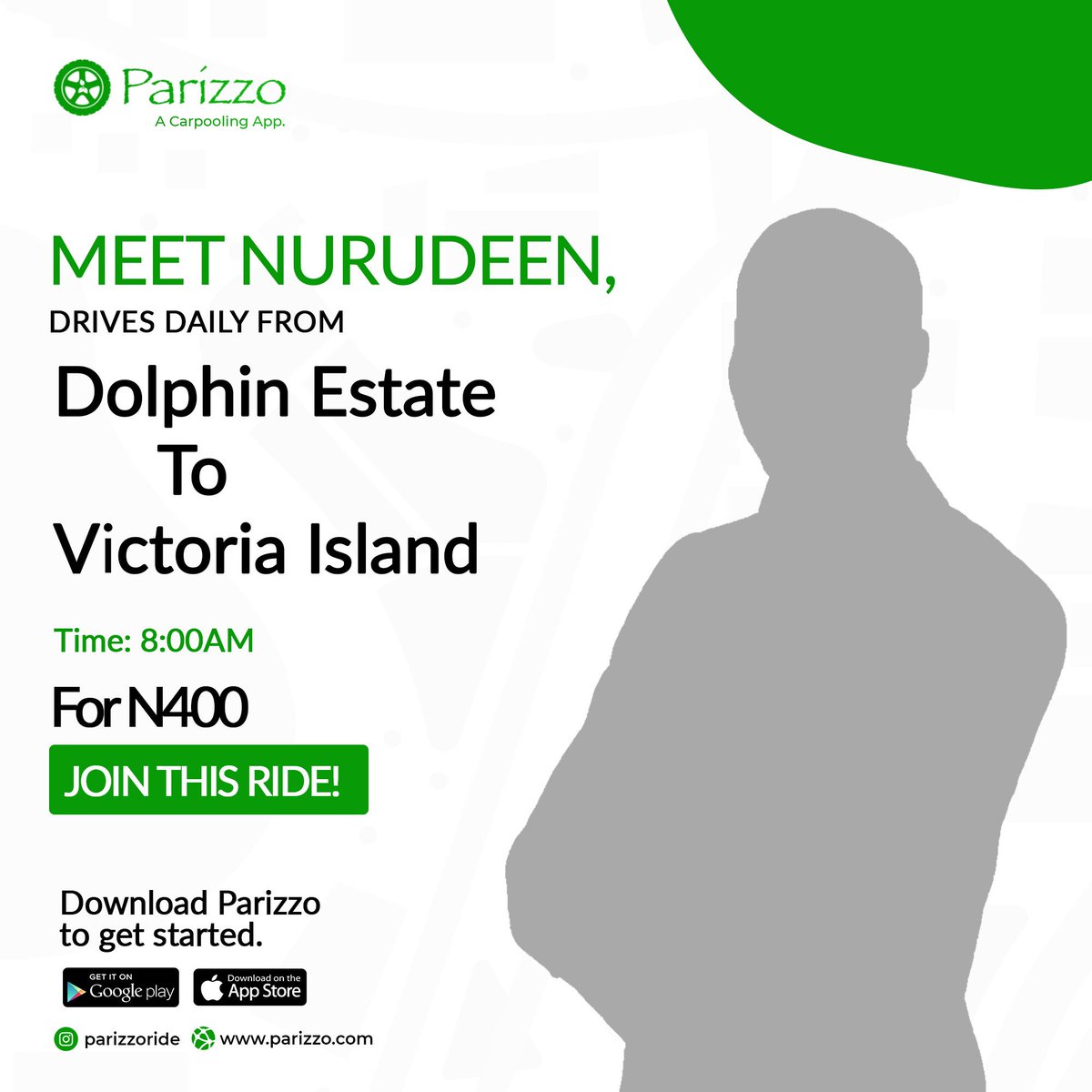 ParizzoCarpool's tweet photo. Your First Ride is FREE!
Use Discount Link π
https://t.co/WXzkmN15Ko
#RideWithParizzo https://t.co/dStpfPkHTE