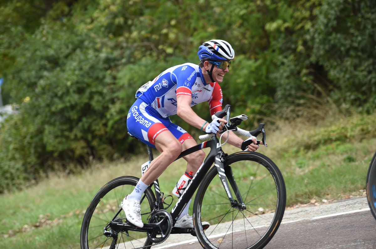 GroupamaFDJ's tweet photo. Philippe Mauduit : "David Gaudu a toute ma confiance pour les prochaines échéances. Il est de mieux en mieux, il a de la fraîcheur. Ce qu’il a fait sur le #GPBeghelli est très intéressant."

👉 https://t.co/yg90xhe9Dd

📸 Sirotti https://t.co/PysJ7weyMh