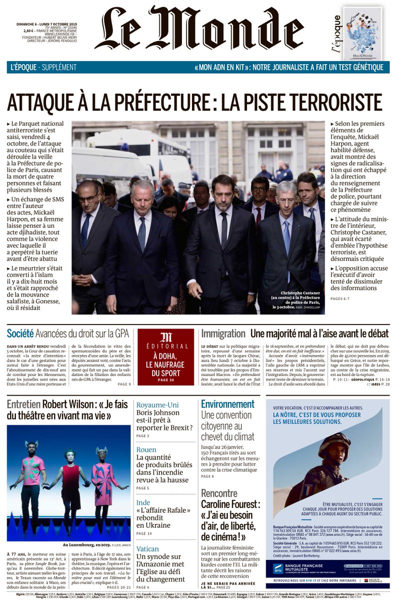 TheaVilleParis's tweet photo. #LPP #LePointPresse
Double article dans @lemondefr sur #JungleBook 🌴 @Bob___Wilson - @LaRealCocoRosie la création du #THDV à voir en famille (+ 8 ans) au #THDV au @le13emeart / @ItalieDeux jusqu'au 08.11 😉
Avec @FESTIVALAUTOMNE & @FFiminco
🎟️ https://t.co/XqEhlZg48N https://t.co/VxB1G5uQ0C