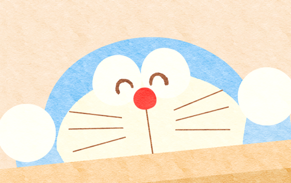 ドラえもん どら焼き帽子 Kamo ｶﾓ 食べ物 動物ｲﾗｽﾄのイラスト