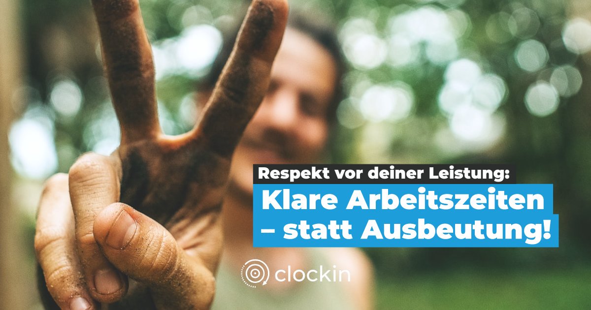 Menschenunwürdige Zustände auf der Arbeit gibt es auch in Deutschland. Egal ob in der #Pflege, bei #Paketdienstleistern oder auf der #Baustelle. Häufig werden Mitarbeiter bis an die Grenze der Belastbarkeit getrieben. Digitale Zeiterfassung sind die faire Lösung! #WDDW #WFMA
