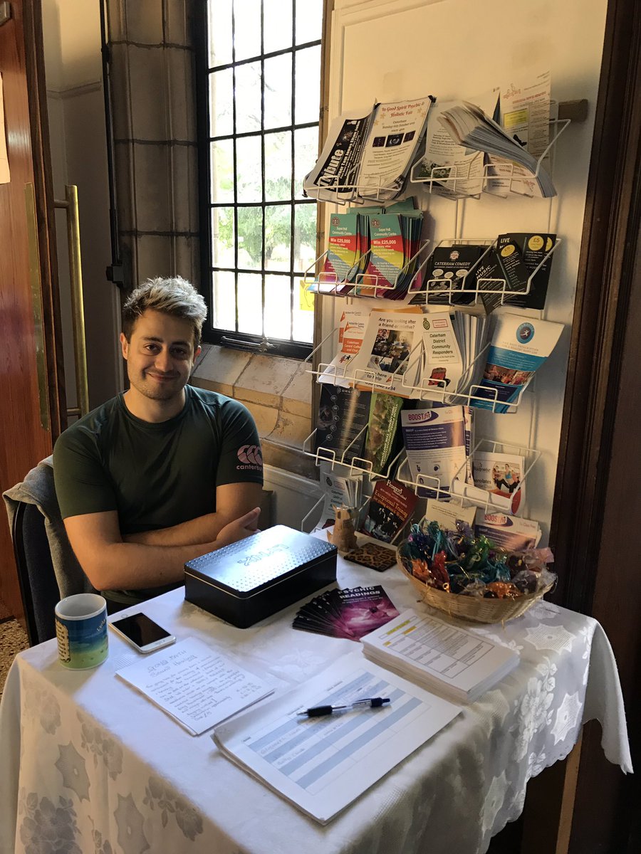 InGoodSpiritUK's tweet photo. Wow, In Good Spirit Psychic &amp; Holistic Fair in Caterham Yesterday! #psychic #healer #psychicfair #angels #caterham #psychicmedium #holistic #speaker #ingoodspirit #epsom #purely #healing #psychicreadings #london #surrey #UK #sutton #clairvoyantmedium https://t.co/efZXoynsG5 https://t.co/05TC6z8pIO