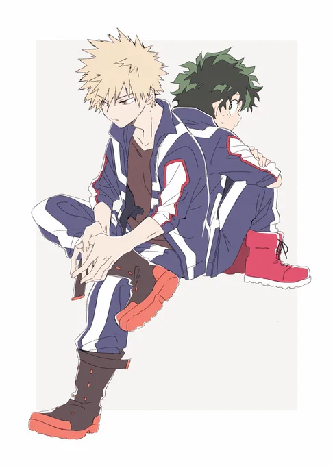 #ひらいて赤ブー

僕の◯ーローア◯デミア 
緑◯出◯ × 爆◯勝◯

拗らせて本音で話し合った事もなかったけどぶつかってちょっと関係がまた変わって、憧れの人に「いい幼馴染を持った」とまで言ってもらうまでになった爆エモ幼馴染cpをどうぞよろしくお願いします…! 