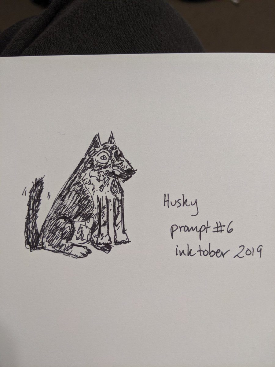 titanium_geek's tweet photo. #husky #inktober https://t.co/GWUBXoDhVY