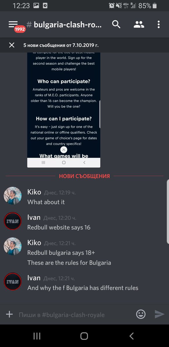 IvanCr_Bg's tweet photo. @redbullgaming any info about this 18+ rule for the Bulgarian qualifier?Something is really wrong
Rts are appreciated I wanna make then see this and explain https://t.co/TC84vKSdGv