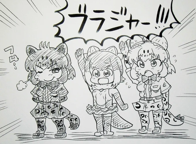 ブラックジャガー軍団爆誕!
#ブラックジャガー
#ジャガー
#コツメカワウソ
#けものフレンズ 