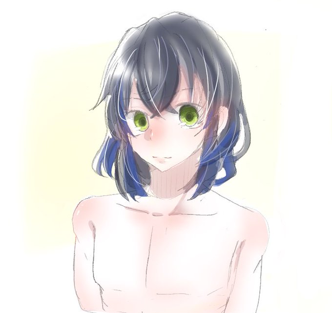 いのまる 多分垢移動しますさんがTwitterに投稿した嘴平伊之助(鬼滅の刃)のイラスト。