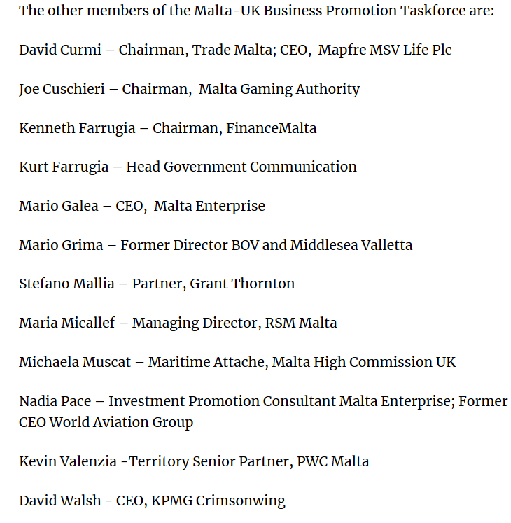 EyeOnMalta's tweet photo. #DaphneCaruanaGalizia
721
#KevinValencia  of #InternalInquiry now on #MaltaBrexit Team w #MuscatEnvoyElectrogasLinked ex #CHOGM05 #PWCPart #JosephZammitTabona

AlsoThere #MichaelaMuscat-daughter of #PhyllisMuscat BFFof #JosephMuscat&amp; #Kasco

StandInCHOGMboosted #Phyllis on #CWEIC https://t.co/Zw9sT89ql0