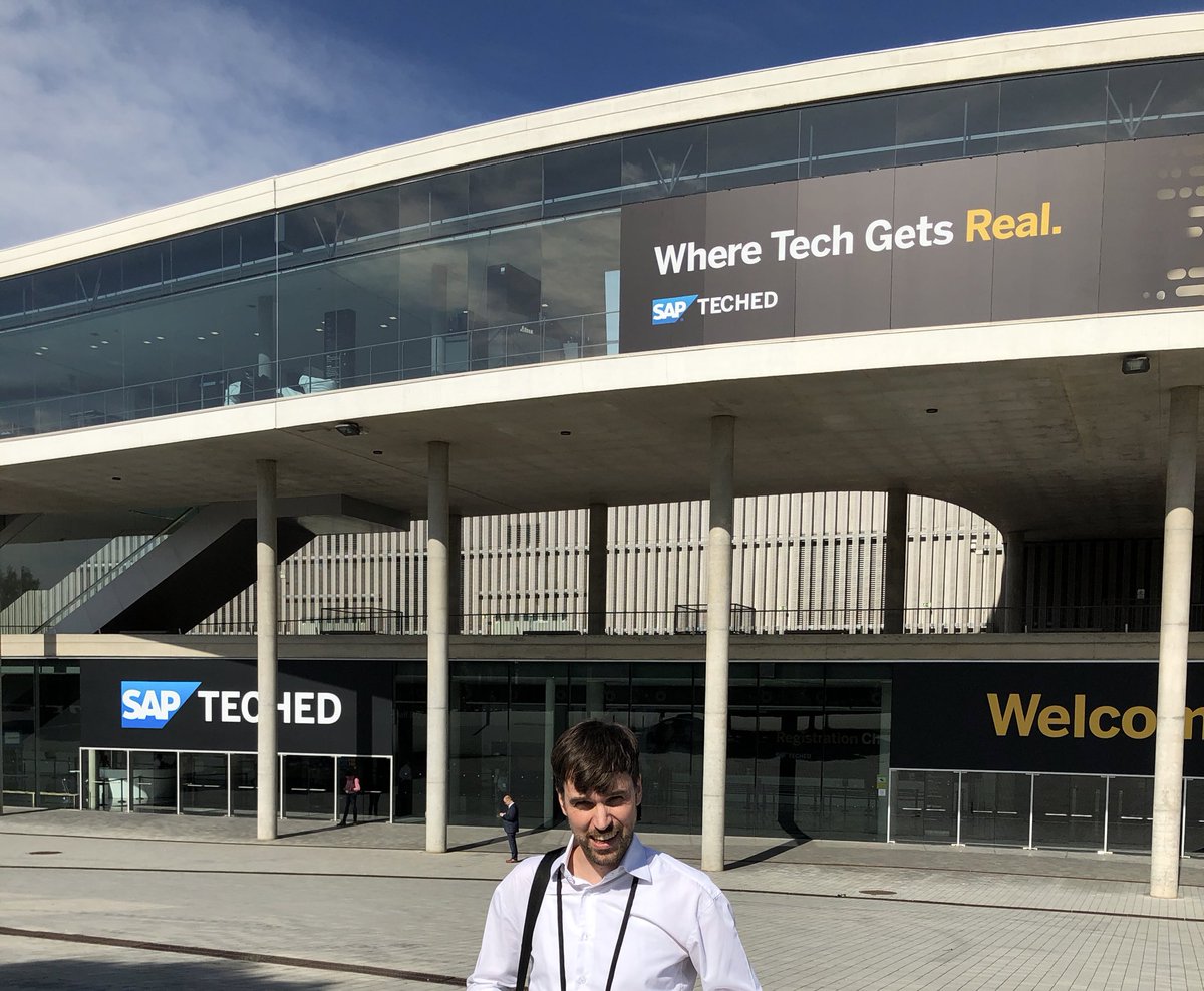 floh_pi's tweet photo. Getting excited about the next days... #SAPTechEd https://t.co/EGIhUFdtzA