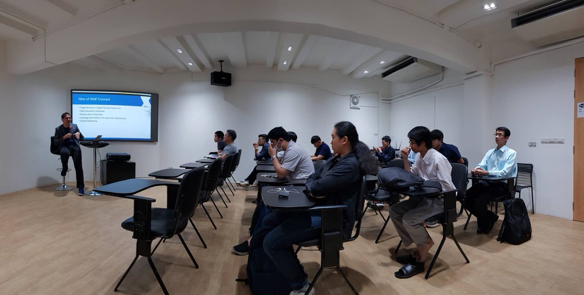 connect_wolf's tweet photo. สัมมนาโครงการ WOLF CONNECT ครั้งที่ 1 วันเสาร์ที่ 13 กรกฎาคม 2562 เครือข่ายสร้างสังคมด้าน IT https://t.co/Y9vD3jI6U7