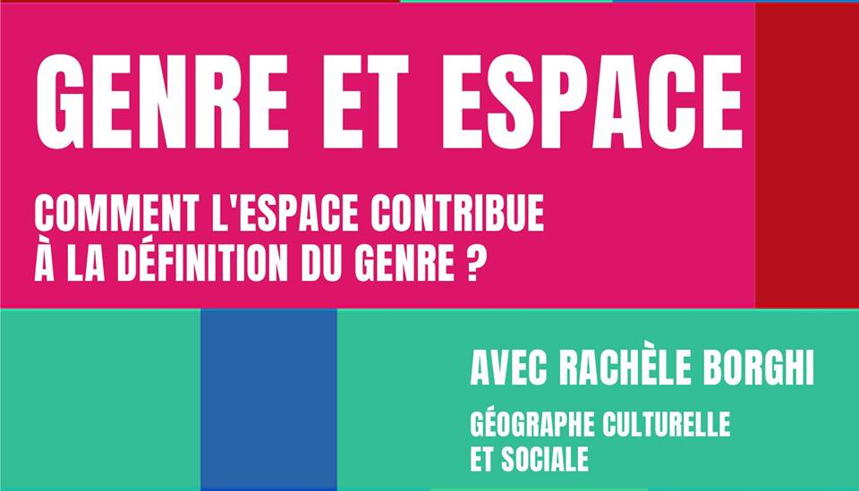 Vrin_Librairie's tweet photo. Le mardi 15 octobre 2019 à 18h
À la @Vrin_Librairie

GENRE ET ESPACE : comment l'espace contribue à la définition du #genre ?

Rencontre-débat avec Rachèle Borghi, chercheuse en géographie sociale et culturelle. https://t.co/vrfA83IUov