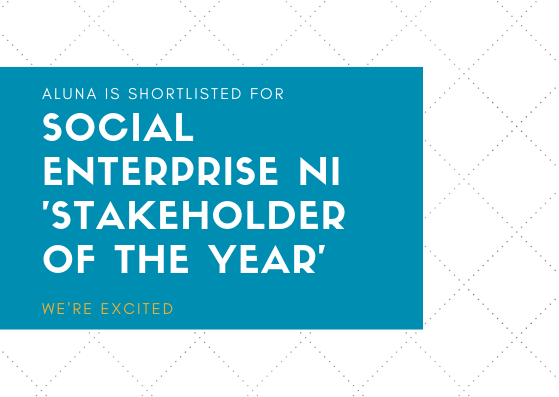 AlunaTweets's tweet photo. We are excited. 🥳
The Social Enterprise NI @socentni awards is on Friday. 
It will be a great night for the sector. 
Best of luck to all. 
#SocEntNIAwards19 https://t.co/kd6zzs1Qes