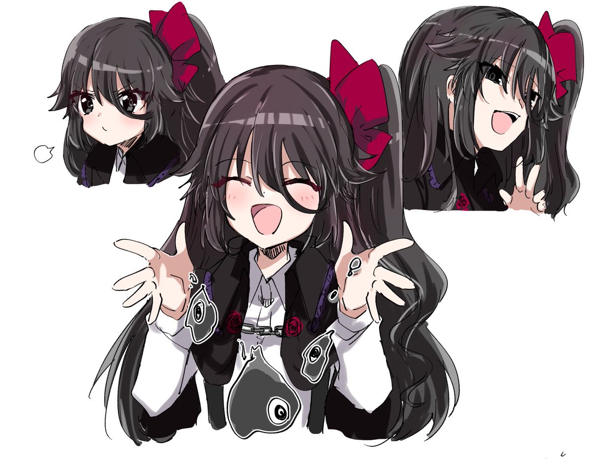 人目につかないアカウンョだから…オリジナル絵でも…おいとこっ……かな……!よかったら見てってください… 