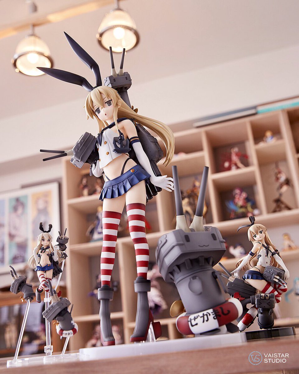 Vaistarstudio บนทว ตเตอร Freeing 艦隊これくしょん 艦これ 島風 1 4 分かってはいましたがやっぱり大きい そしてやっぱり島風はカワイイ 造形も彩色もとても好みの仕上がりでした このサイズ感が写真だといまいち伝わらないのが残念