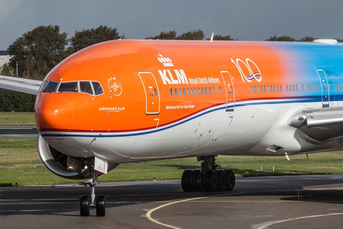 Van harte gefeliciteerd <a href="/KLM/">KLM</a> met jullie 100-jarige bestaan! #KLM100