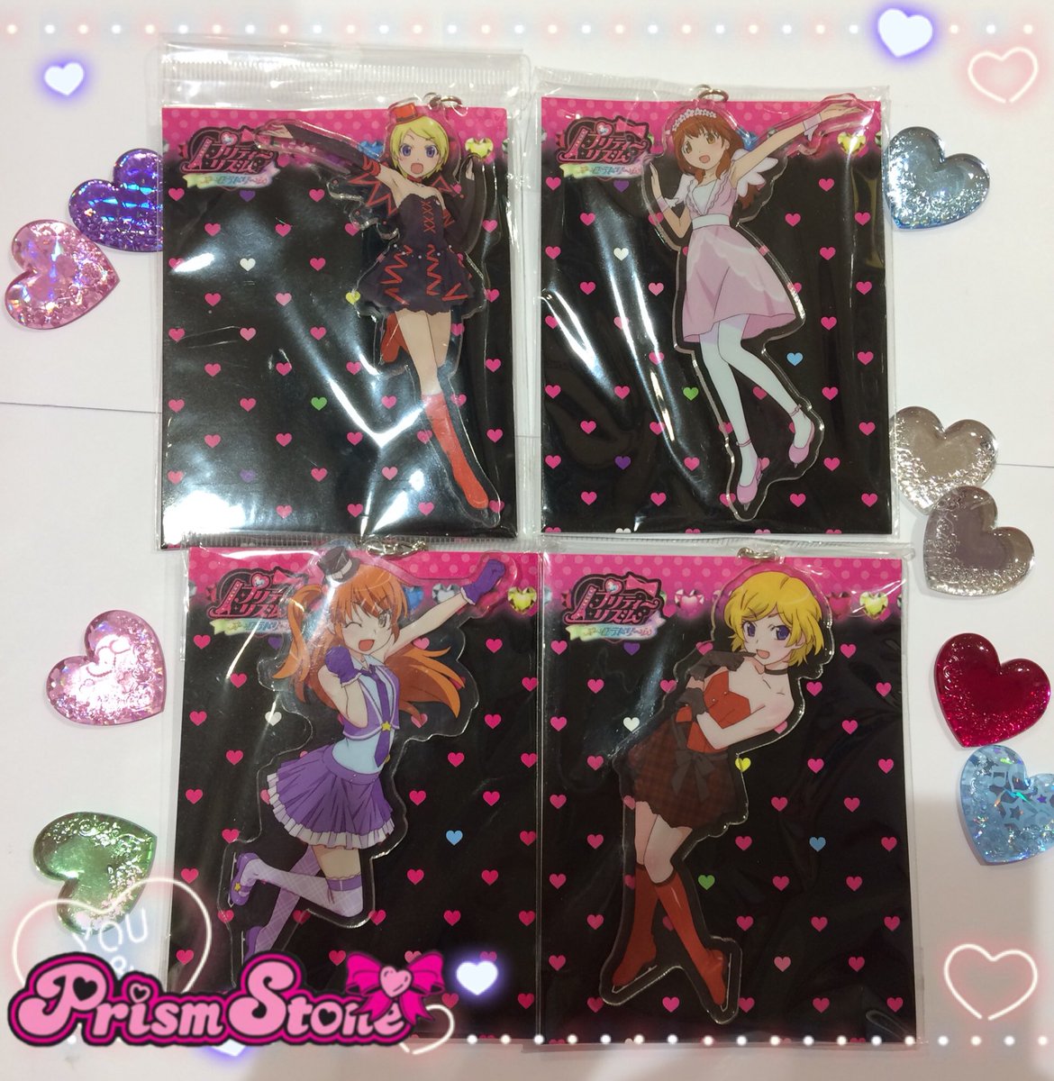 テツ姉ぇ】プワ〜ン！プリティーリズムシリーズのアクリルキーホルダー