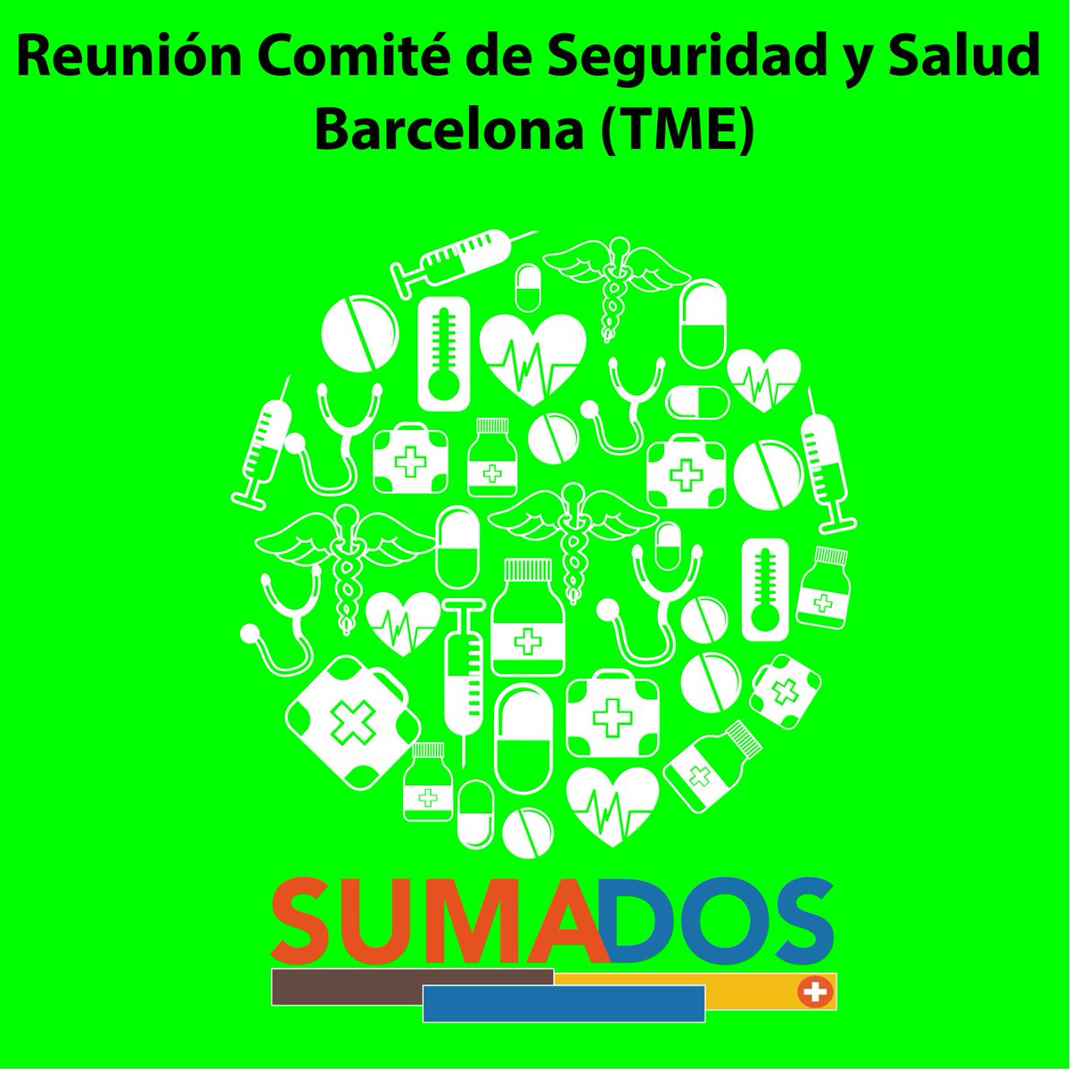 SumadosT's tweet photo. Reunión trimestral del Comité de #SeguridadySalud de Barcelona #TME : https://t.co/XKeokV2ZVN #Telefónica #SUMADOS #SUMA2 https://t.co/YVEFEz6tVR