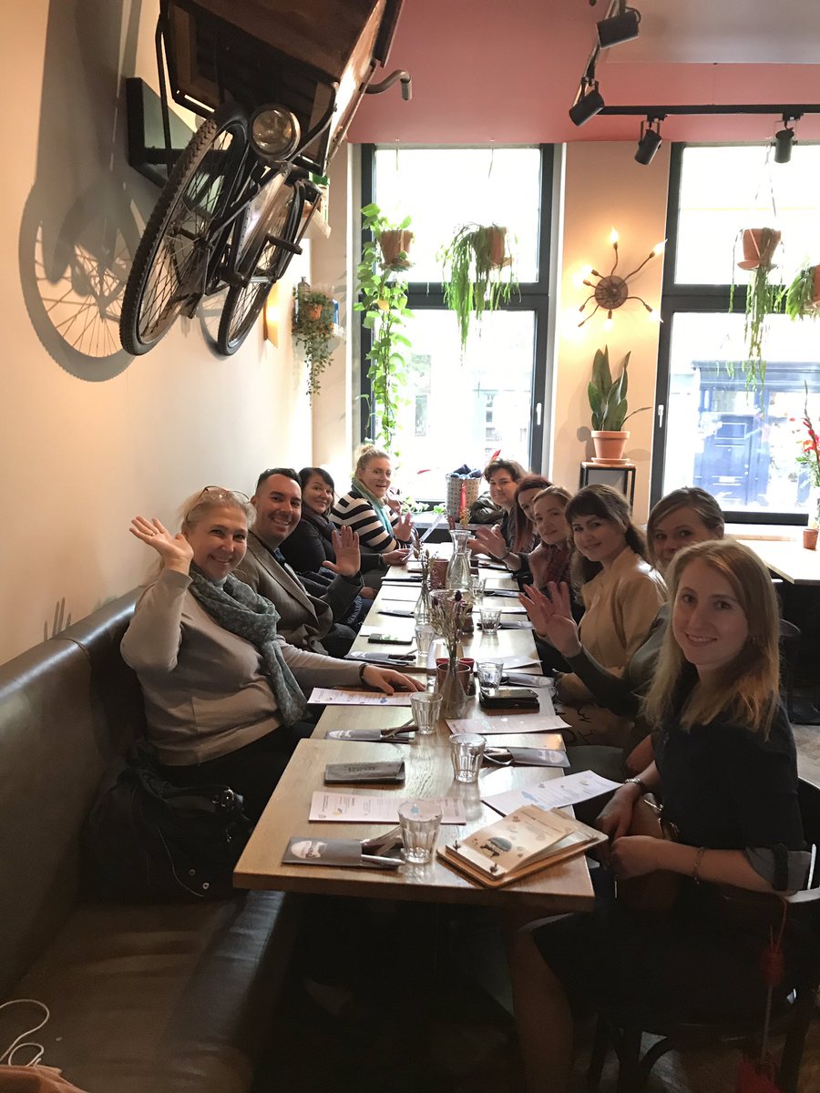 Ditte01's tweet image. Inmiddels aan de lunch met Russische Tour operators - smakelijk!