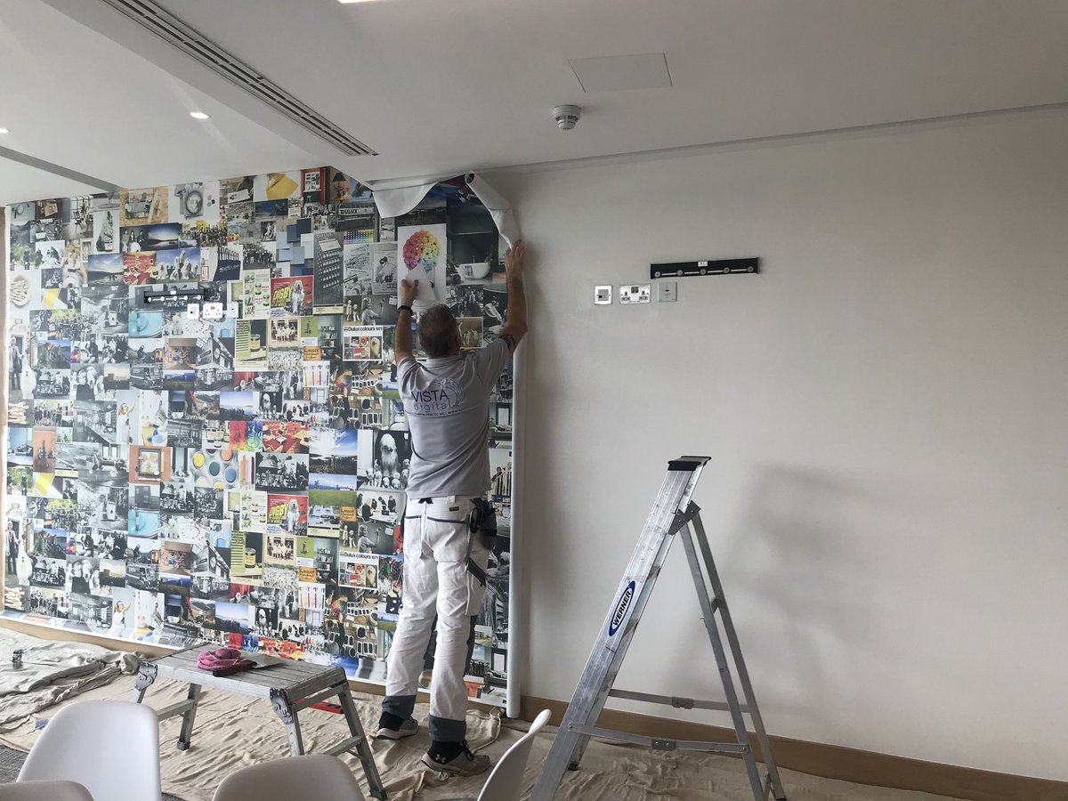 It’s #nationalwallpaperweek 
This mural was a special order for our good friends at Dulux . It featured in their VIP suite at Wimbledon this summer. 

#internationalwallpaperweek #nwallpaperweek #IWW19 #customprintedwallpaper #printedandinstalledinonepiece