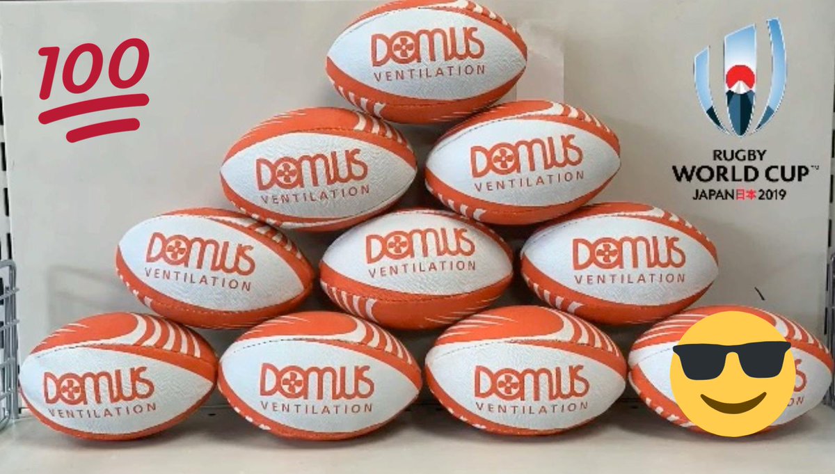 WWWolseley's tweet photo. Pop into West Wickham Wolseley and pick up a Domus Rugby ball. We can talk through your ventilation needs while you’re here.  #wearewolseley #westwickham #everydaysadealday #ventilation #Domus @DomusVent https://t.co/RCztRV1x7v