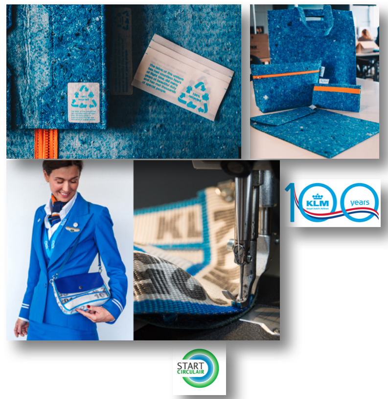 Jarige <a href="/KLM/">KLM</a> heeft nu circulaire producten: bit.ly/2AJTciY Samenwerking met @Circulairinbedrijf #klm #circulair #ondernemen